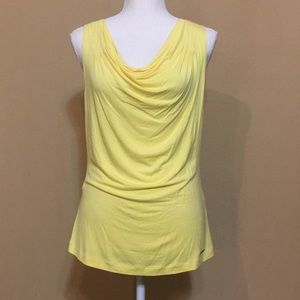 💛CALVIN KLEIN💛YELLOW SLEEVELESS BLOUSE  TOP💛